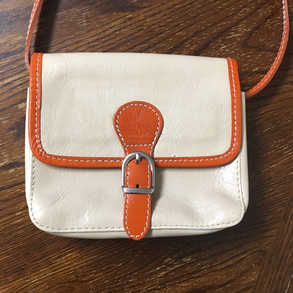 Vera Pelle Genuine Leather Crossbody Made in Italy